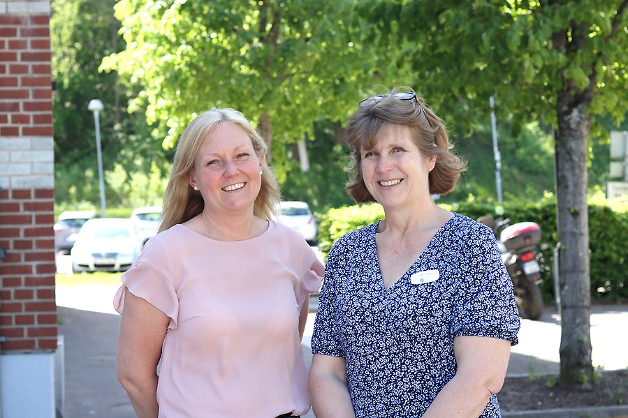 Susanne Haggren och Ulrika Larsson.