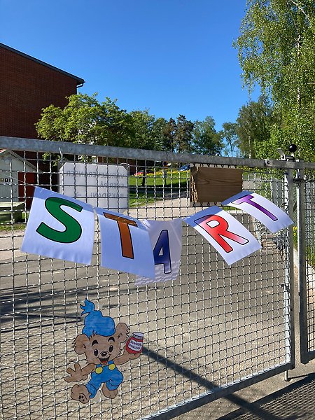 Start i Bamseloppet 