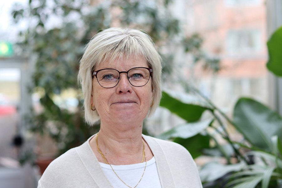 Porträttbild på en person