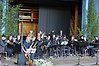 En orkester på en scen