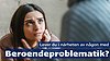 En ung kvinna tittar upp mot någon som har ryggen åt kameran och gestikulerar med händerna. I nederkant står det Lever du i närheten av någon med Beroendeproblematik?