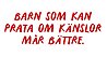 Text i rött där det står "Barn som kan prata om känslor mår bättre."